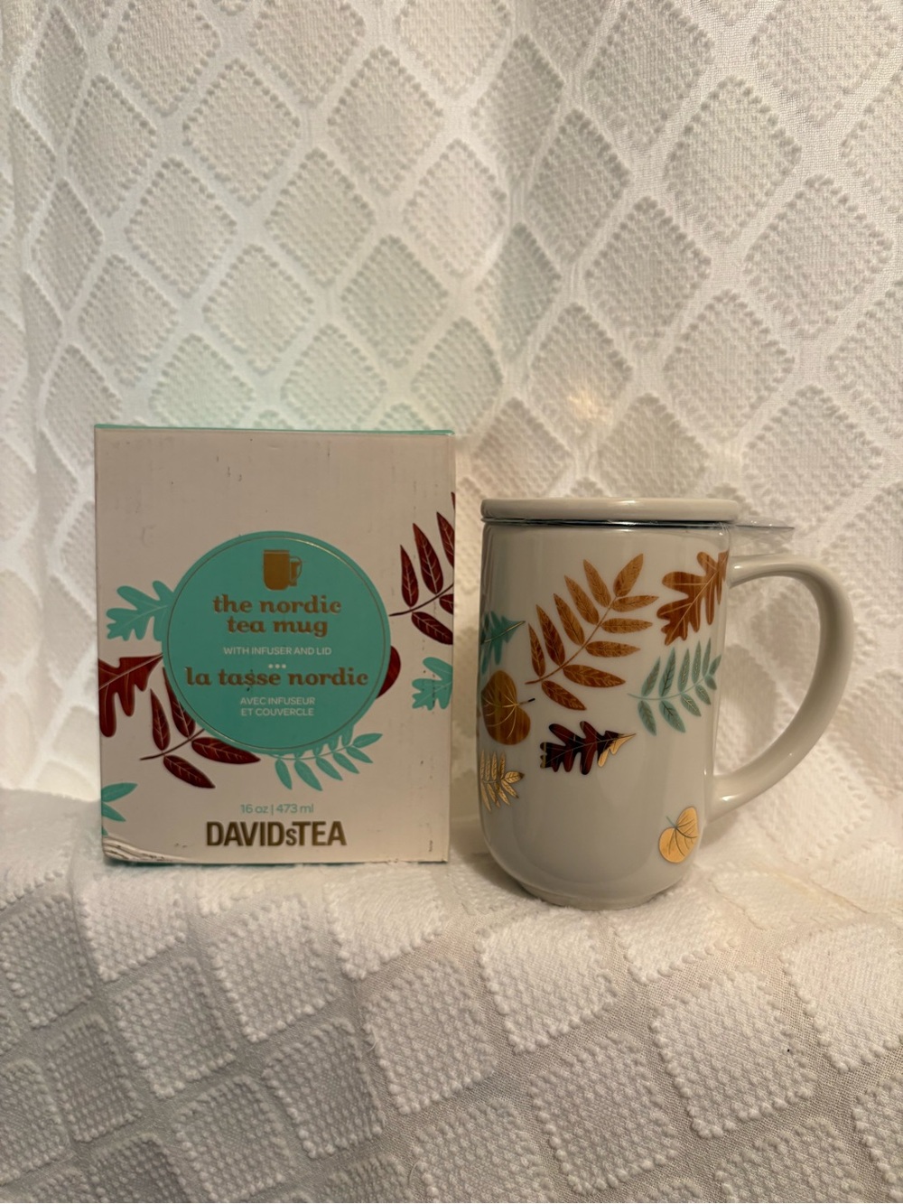 BNIB *retired* David’s Tea Nordic Tea Mug